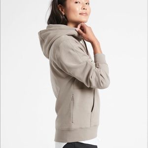 Athleta Retroplush hoodie new size XXS slightly oversized